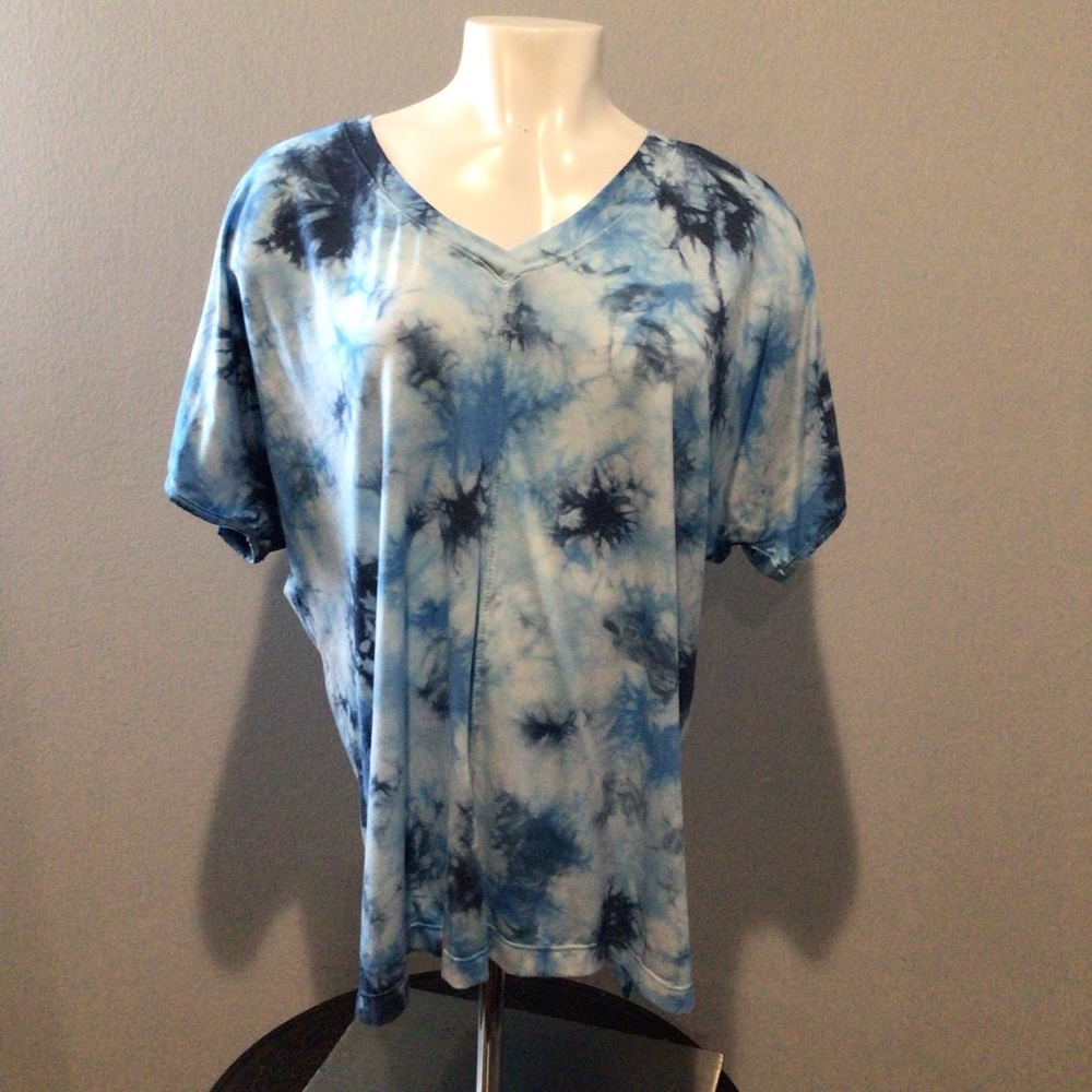 Te Verge Tie dye tee shirt SOFT size Large
